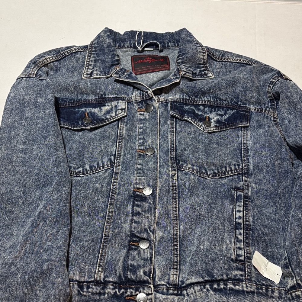 Rolling Stones Blue Denim Jacket